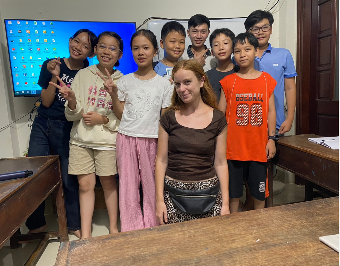 Lớp học tiếng Anh lớp 6 tại Aurora English Center Đà Nẵng